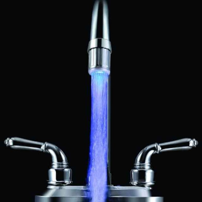 Seven Color Temperature Control Sensor LED Faucet Lamp