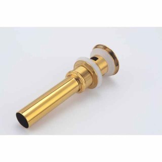 Brass Contemporary Faucet Accessory,Superior Quality Ti-PVD Finish Pop-up Water Drain With Overflow