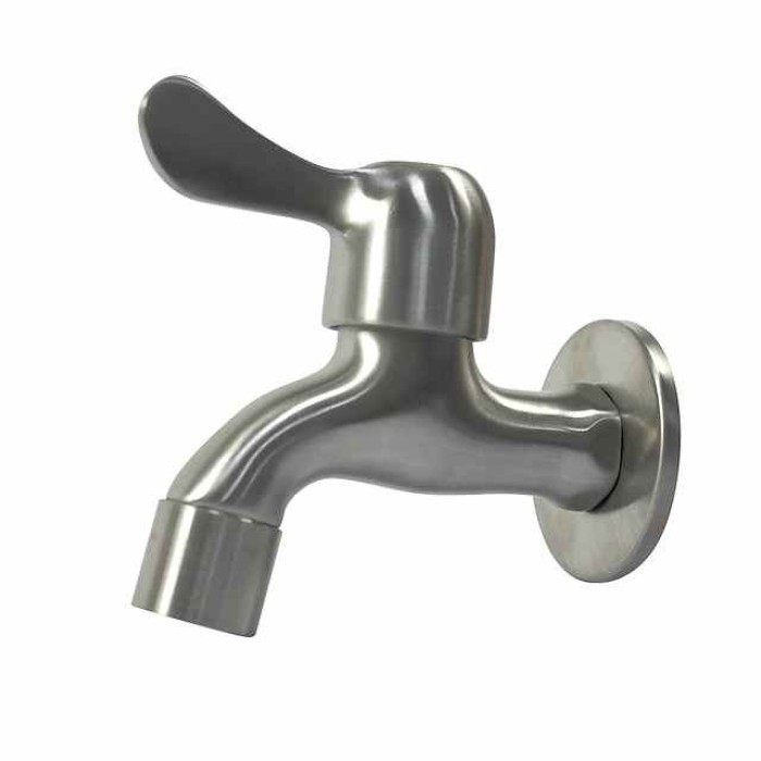 Stainless Steel Single Handle Faucet Accessory,Superior Quality Wall Installed Washing Machine Tap