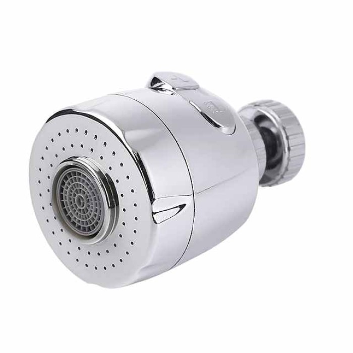 360 Degree Rotatable Water Saving Faucet Tap Aerator ABS Faucet Nozzle Filter Water Faucet Bubbler Aerator