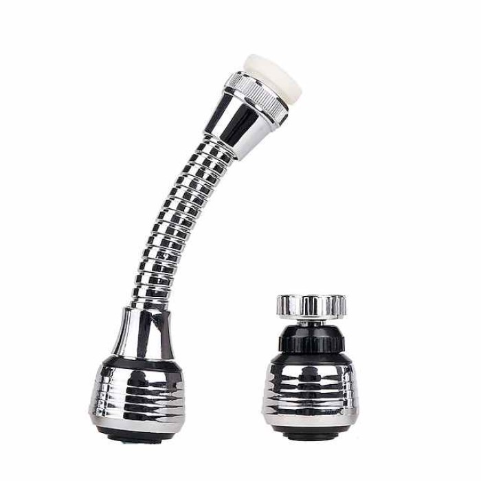 360 Degree Rotatable Water Saving Faucet Tap Aerator ABS Faucet Nozzle Filter Water Faucet Bubbler Aerator