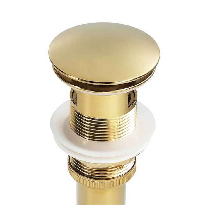 Faucet Accessory,Copper Titanium Superior Quality Pop-up Water Drain With Overflow