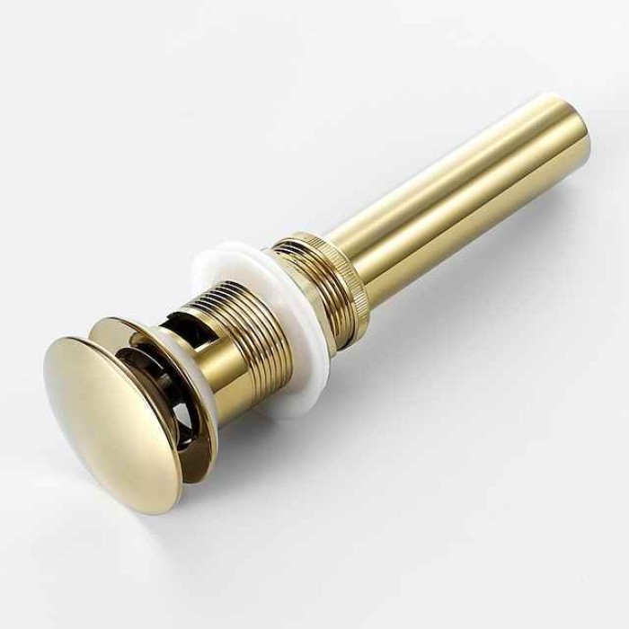 Faucet Accessory,Copper Titanium Superior Quality Pop-up Water Drain With Overflow