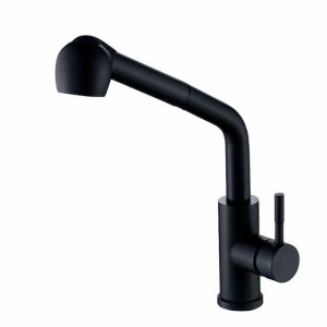 Kitchen faucet - Single Handle One Hole Pull-out / ­Pull-down Contemporary Kitchen Taps