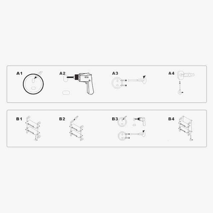 Multifunction Toothbrush Holder with Mobile Phone Storage Shelf Stainless Steel Wall Mounted Silvery 1pc