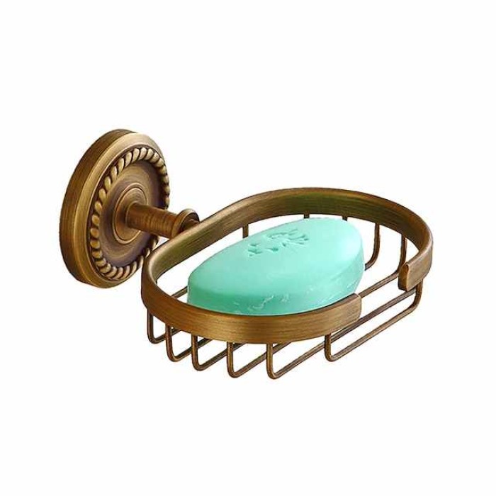 Soap Dishes & Holders Creative Antique / Traditional Brass / Stainless Steel / Iron Bathroom / Hotel bath Wall Mounted