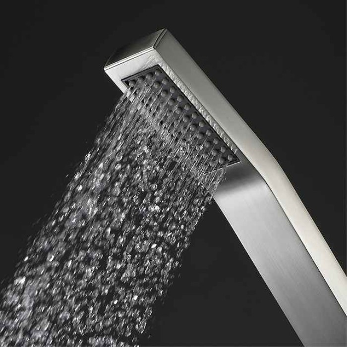 Contemporary Hand Shower Chrome / Brushed / Ti-PVD Feature - Shower, Shower Head / Stainless Steel / Brass / Yes