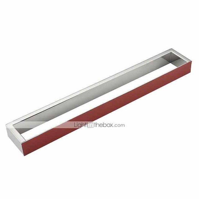 Towel Bar / Bathroom Shelf New Design / Self-adhesive / Creative Contemporary / Modern Stainless Steel 1PC - Bathroom Single / 1-Towel Bar Wall Mounted