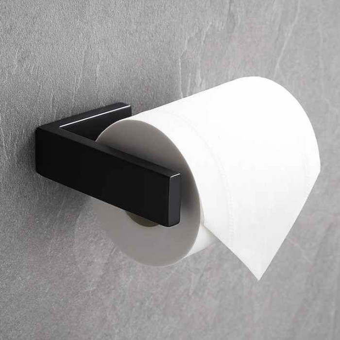 Toilet Paper Holder Bathroom Tissue Holder 304 Stainless Steel Self Adhesive Wall Mounted 1pc