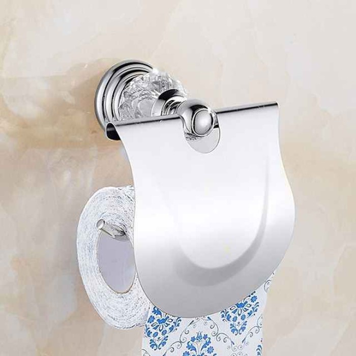 Wall Mounted Silver Bathroom Hardware Towel Bar, Robe Hook, Towel Holder, Toilet Paper Holder, 304Stainless Steel - for Home and Hotel bathroom