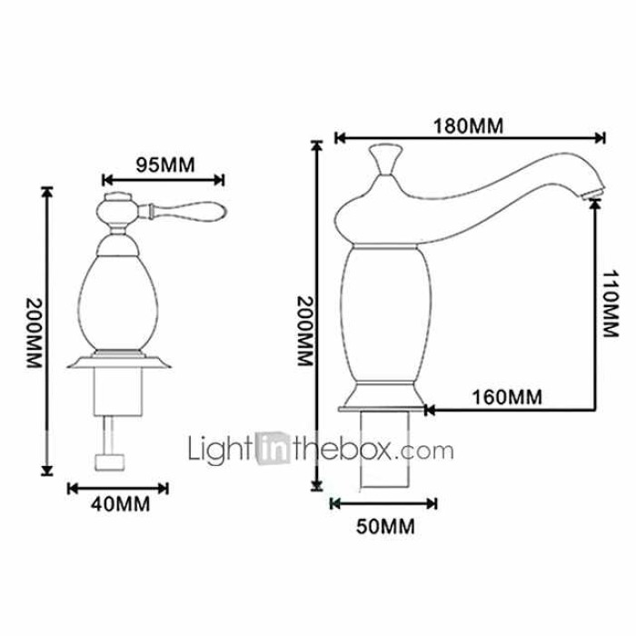 Widespread Bathroom Sink Mixer Faucet, 3 Hole 2 Handle Gold Brass Basin Taps Washroom Vessel Water Tap, Hot and Cold Hose Deck Mounted