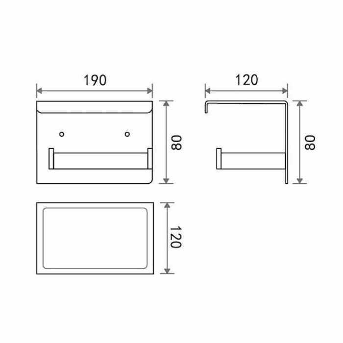 Bathroom Accessory Stainless Steel Include Robe Hook, Towel Bar, Towel Holder, Toilet Paper Holder with Shelf for Phone and Wash Supplies, Matte Black Bathroom