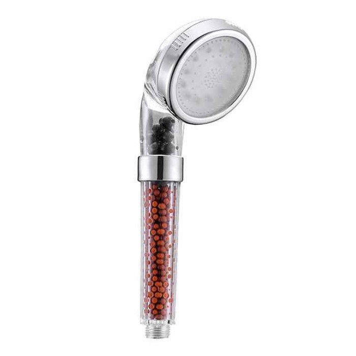 LED Shower Head Color Changing 2 Water Mode 7 Color Glow Light Automatically Changing Handheld Showerhead