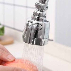 Faucet Splash Head Extension Universal Tap Water Shower Water-Saving Rotary Filter Nozzle