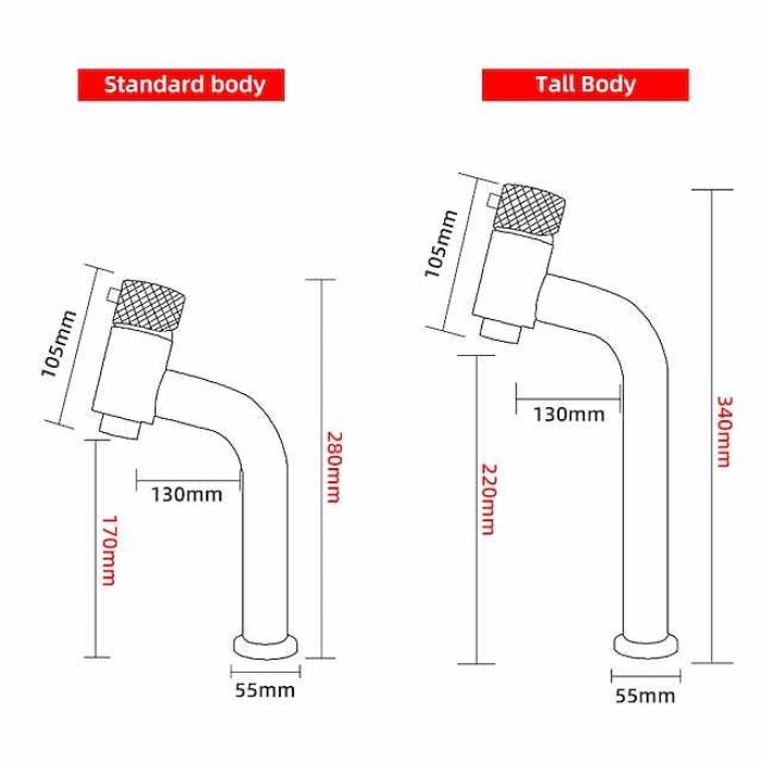 Bathroom Sink Faucet - Waterfall Electroplated Centerset Single Handle One HoleBath Taps