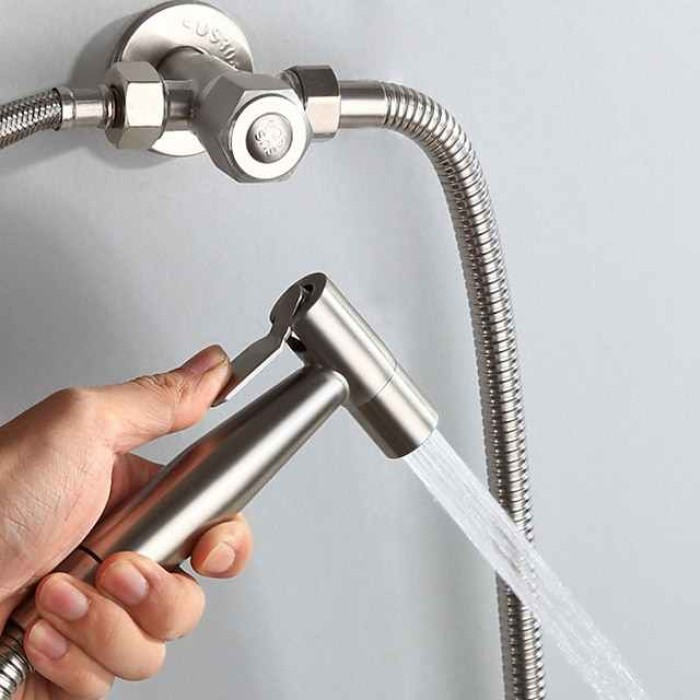 Single hole Bidet Stainless Steel Self-Cleaning Contemporary / Single Handle One Hole