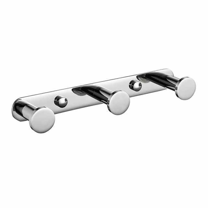 Multifunction Robe Hook, Modern Style, 304 Stainless Steel, 4-Finish Black, Chrome, Brushed, Gold- for Bathroom and Bedroom Wall Mounted