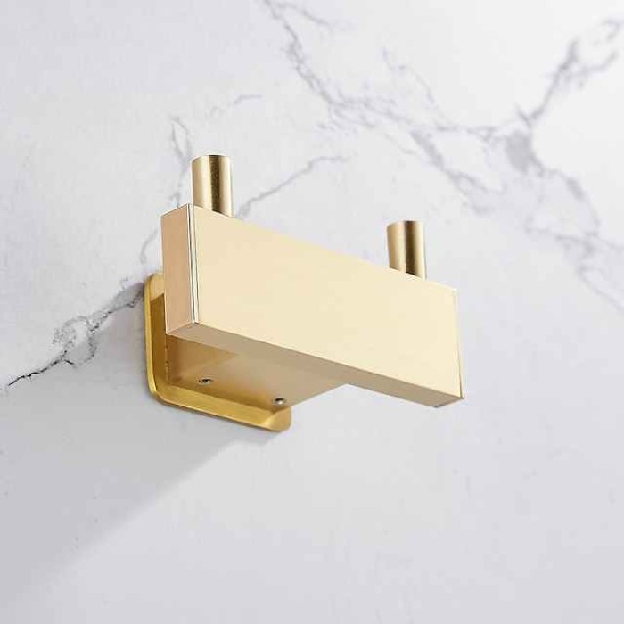 Robe Hook Creative Contemporary Modern Aluminum 1pc Bathroom Wall Mounted