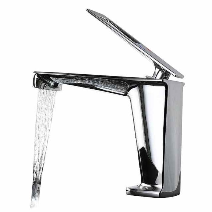 Bathroom Faucet Farmhouse Single Handle Lavatory Basin Vanity Sink Faucet Chrome/Black/Grey/Gold Available