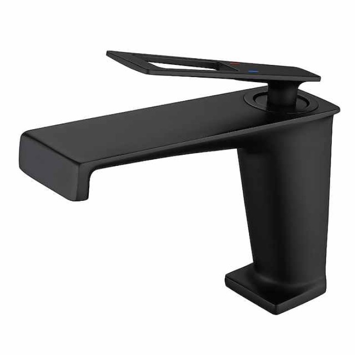 Bathroom Faucet Farmhouse Single Handle Lavatory Basin Vanity Sink Faucet Chrome/Black/Grey/Gold Available