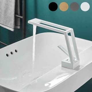 Bathroom Sink Faucet - Classic Electroplated / Painted Finishes Centerset Single Handle One HoleBath Taps