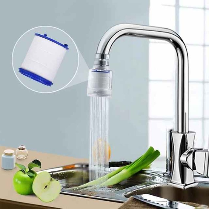 Multifunctional Anti-splash Head Pressurized Filter Water Saver Pp Cotton Filter Faucet To Effectively Filter Sediment Faucet