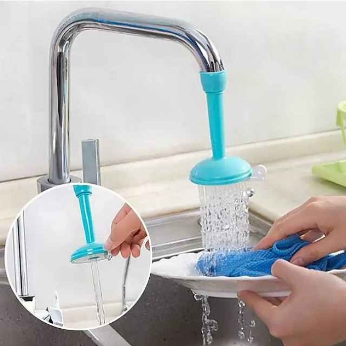 Kitchen Tap Shower Water Saver Rotatable Splash Proof Since Faucet Filter Valve Province Water Tank Water Saving Valve