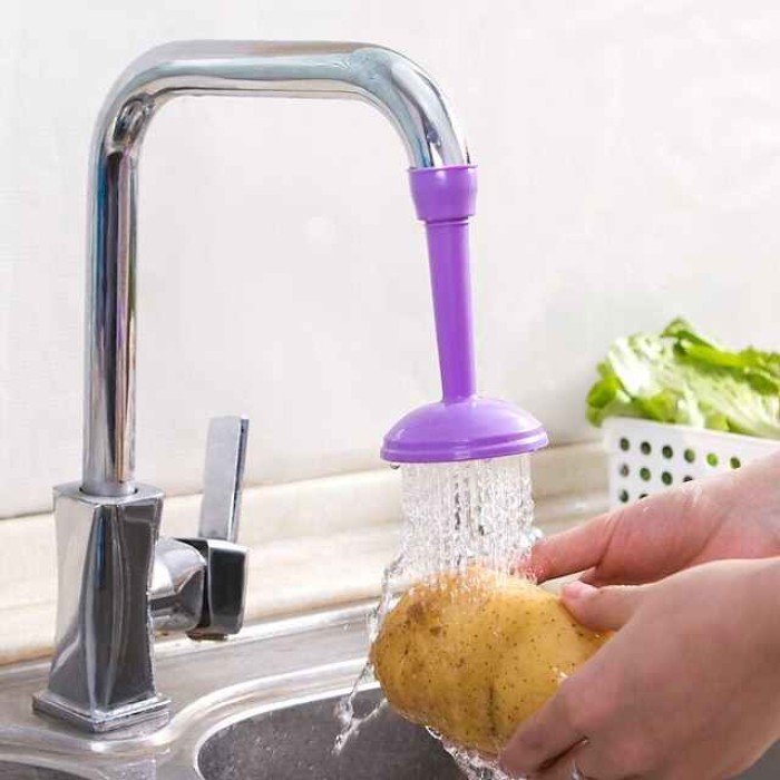 Kitchen Tap Shower Water Saver Rotatable Splash Proof Since Faucet Filter Valve Province Water Tank Water Saving Valve