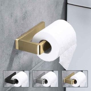 Toilet Paper Holder,304 Stainless Steel Wall Mounted Bathroom Decoration For Bathroom (Black/Brushed Nickel/Golden)