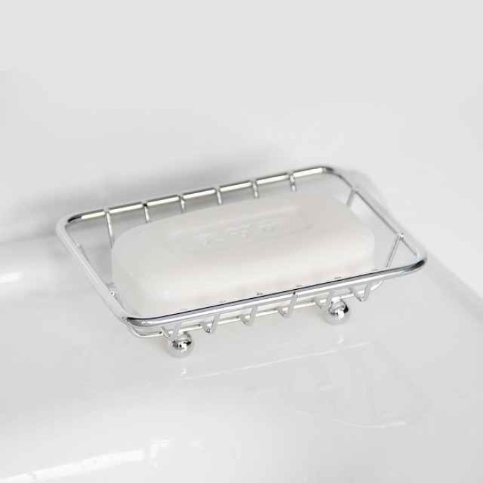 Iron Bathroom Toilet Soap Box Laundry Soap Rack Drain Soap Rack Metal Soap Holder