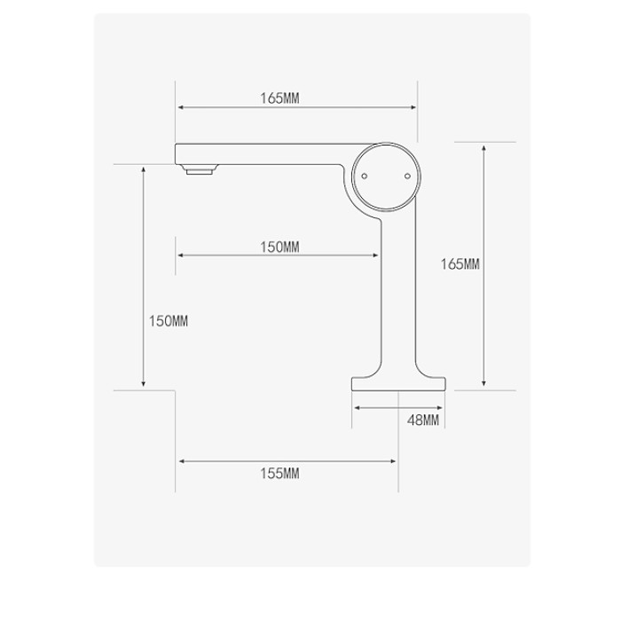 Basin Sink Mixer Taps, Bathroom Sink Faucet Single Handle One Hole Deck Mounted Vessel Water Tap with Hot and Cold Hose