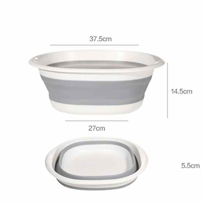 Foldable Washbasin In Bathroom Large Household Student Dormitory Baby Basin Portable Compressed Travel Small Laundry Basin