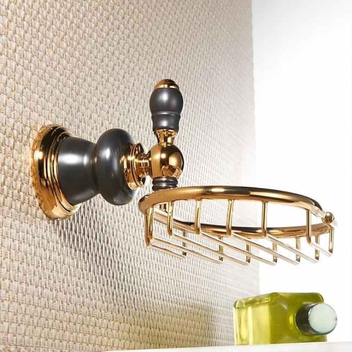 Soap Dishes & Holders Cool  New Design  Creative Antique  Country Brass 1PC - Bathroom  Hotel bath Single Wall Mounted