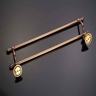 Towel Bar Cool  New Design Creative Antique  Country Brass 1PC - Bathroom Hotel bath 2-tower bar Wall Mounted