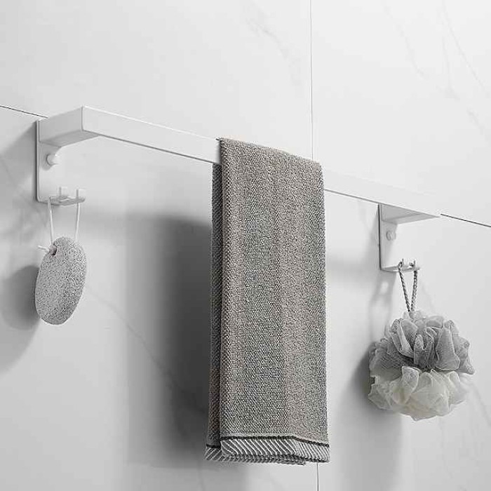 Towel Holder Towel Bar Creative Contemporary  Modern Aluminum 1PC 1-Towel Bar Wall Mounted