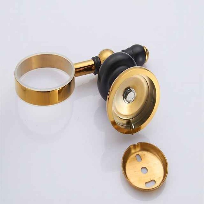 Soap Holder, Suction Cup Soap Dish For Bathroom Shower Soap Dishes & Holders Cool Creative Antique Country Brass 1PC - Bathroom Hotel bath Wall Mounted