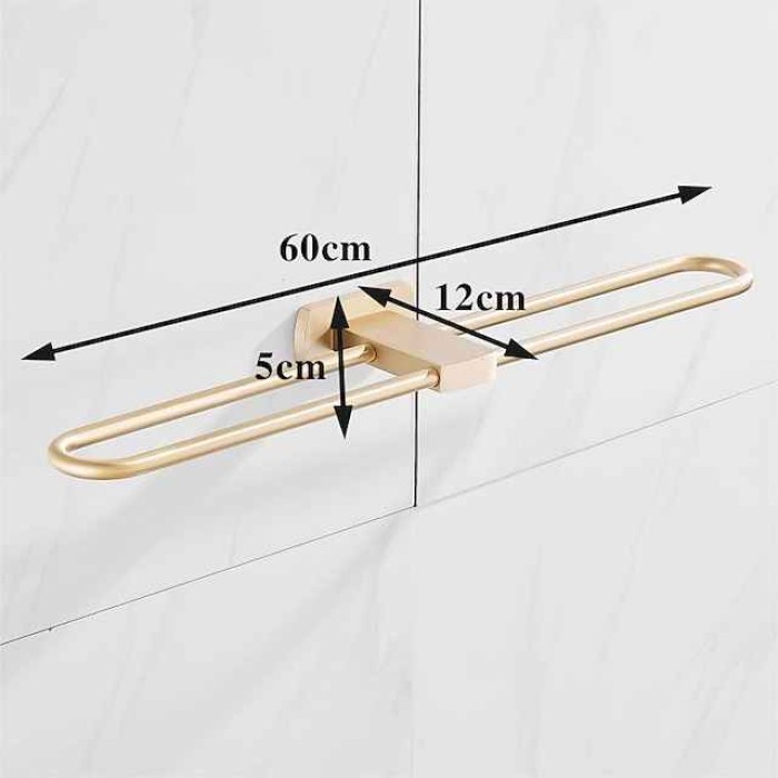 Towel Bar Cool / New Design / Creative Antique / Modern Brass 1PC - Bathroom / Hotel bath 2-tower bar Wall Mounted