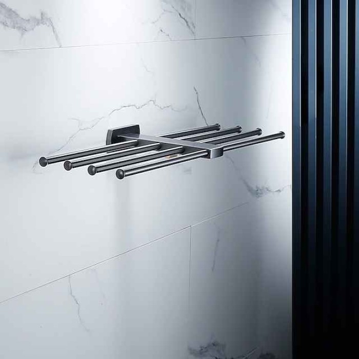 Towel Bar Cool / New Design Modern / Country Brass 1PC - Bathroom / Hotel bath 3-towel bar Wall Mounted