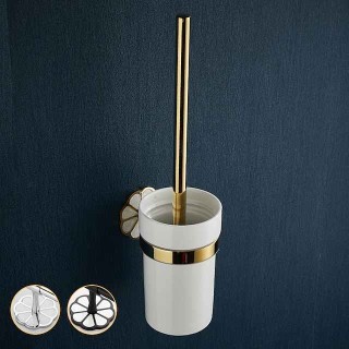 Toilet Brush Holder New Design Contemporary / Modern Stainless Steel / Ceramic / Zinc Alloy 1PC - Bathroom Wall Mounted