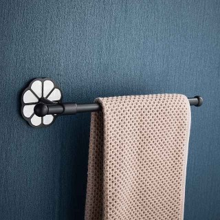 Towel Bar Creative Contemporary / Modern Stainless Steel / Zinc Alloy 1PC - Bathroom 1-Towel Bar Wall Mounted