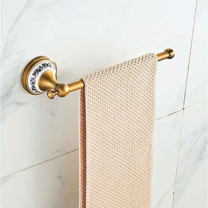 Bathroom Accessory Set / Towel Bar / Robe Hook Adorable Antique / Modern Brass Bathroom / Hotel bath Wall Mounted