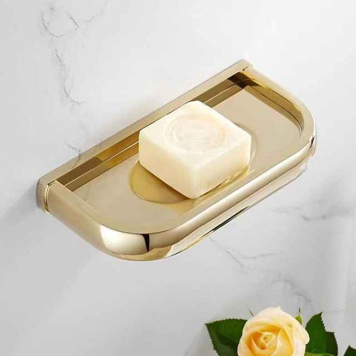 Soap Dishes & Holders Adorable Modern Brass 1PC - Bathroom / Hotel bath Wall Mounted