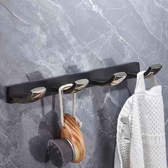 Robe Hook Adorable Modern Brass Bathroom / Hotel bath Wall Mounted