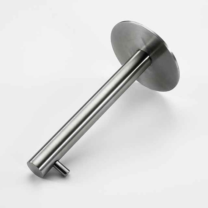 Toilet Paper Holder New Design / Self-adhesive / Creative Contemporary / Modern Stainless Steel / Low-carbon Steel / Metal 1PC - Bathroom Wall Mounted