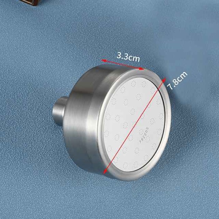 Water-Saving Round Shower Head, Contemporary Luxury Rain Shower Head in Painted Finishes