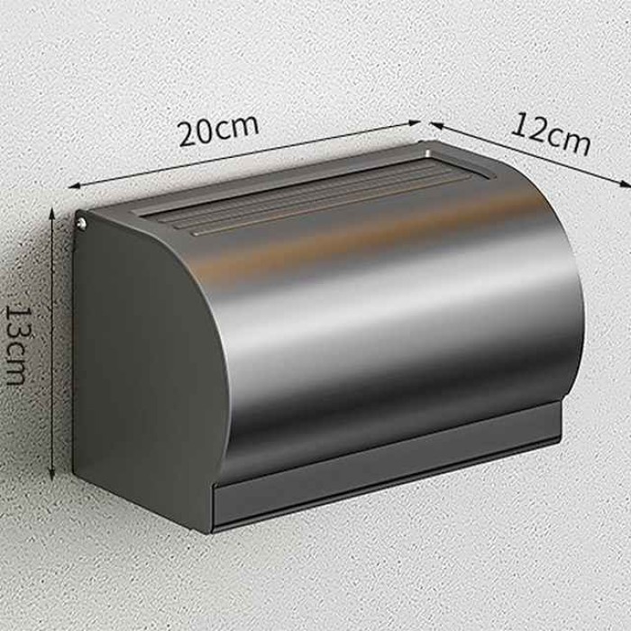 Gun Grey Toilet Paper Holder Bathroom Hole Free Mobile Phone Bathroom Toilet Toilet Toilet Toilet Paper Rack Roll Paper Cylinder Drawer Toilet Paper Rack