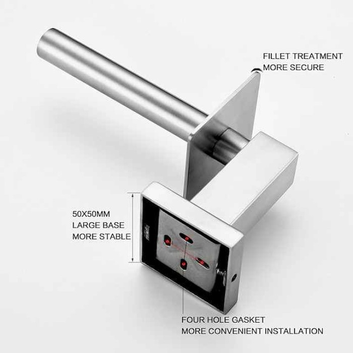 Toilet Paper Holder Adorable Creative Contemporary Modern Stainless Steel Low-carbon Steel Metal 1PC - Bathroom Wall Mounted