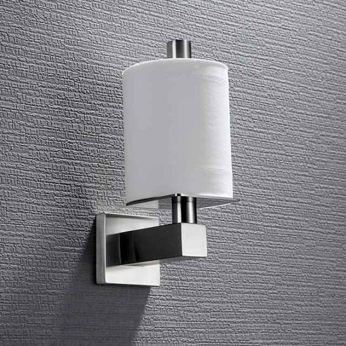 Toilet Paper Holder Adorable Creative Contemporary Modern Stainless Steel Low-carbon Steel Metal 1PC - Bathroom Wall Mounted