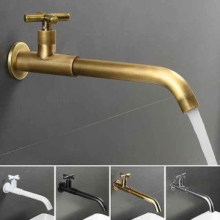 Brass Faucet Accessory, Superior Quality Water Spout Antique / European Style Copper Electroplated