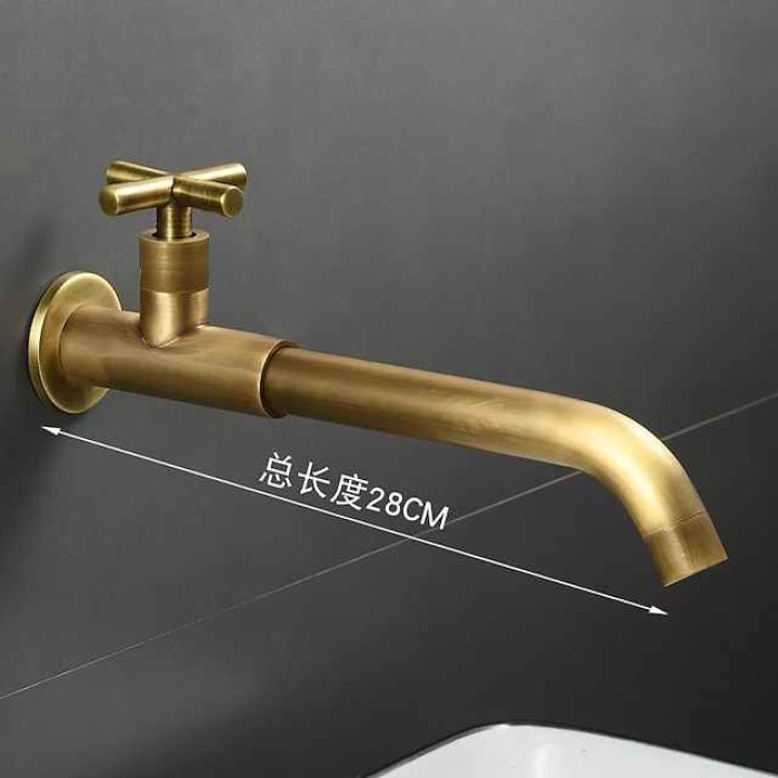 Brass Faucet Accessory, Superior Quality Water Spout Antique / European Style Copper Electroplated